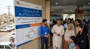 K Electric official clarification statement about protected electricity consumer bill status in Pakistan