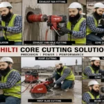 Professional core drilling and wall cutting work for home construction